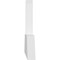 Ekena Millwork Portland Architectural Grade PVC Gable Bracket, 96"W x 16"H x 2"D x 6"F, 4/12 Pitch GBP096X16X0206POR00 - alternate 2